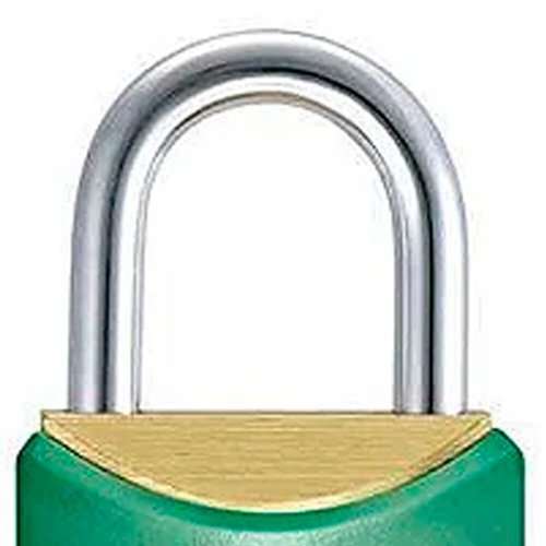 Cadeado Color Line Verde 25 mm - Papaiz