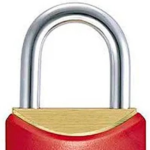 Cadeado Color Line Vermelho 25 mm - Papaiz