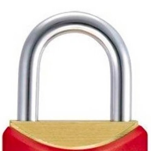 Cadeado Color Line Vermelho 40 mm - Papaiz
