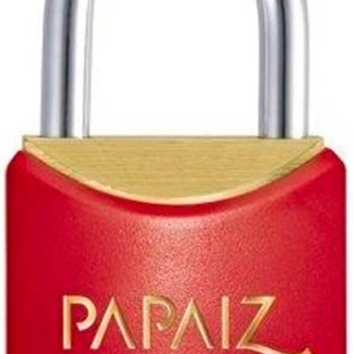 Cadeado Color Line Vermelho 40 mm - Papaiz