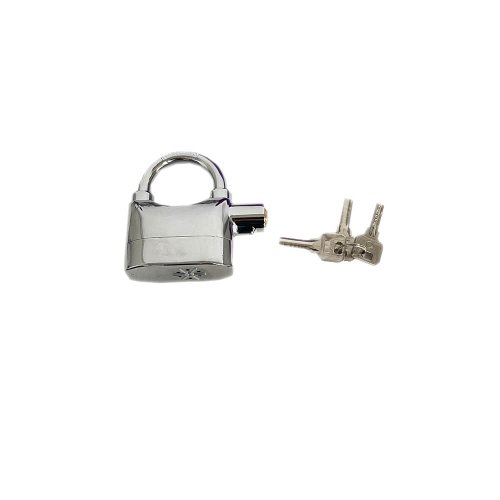Cadeado Cromado com Alarme - Safewell K101A Cadeado Cromado com Alarme - Safewell K101A