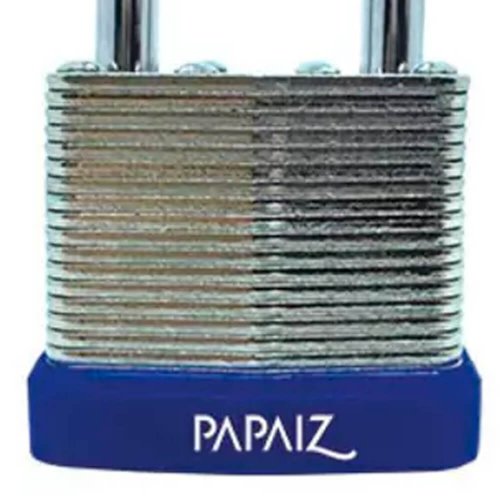 Cadeado de Aço Laminado com Chaves 40mm 01148400SM - Papaiz