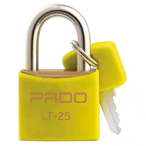 Cadeado de Latão 25mm Amarelo - Pado