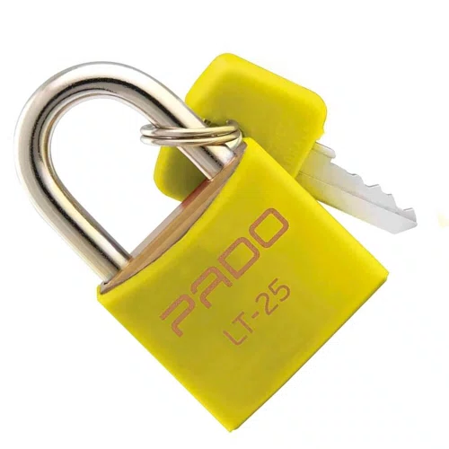 Cadeado de Latão 25mm Amarelo - Pado