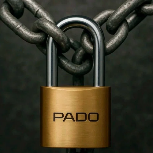 Cadeado de Latão 30/50mm - Pado