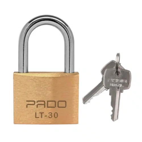 Cadeado de Latão 30mm LT-30 Segredos Iguais com Chave - Pado