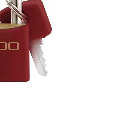 Cadeado de Latão 40mm Vermelho - Pado
