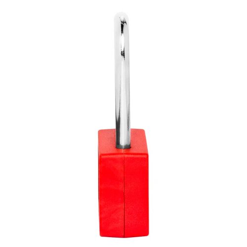 Cadeado para Bloqueio 35mm com Haste Longa 50mm Vermelho - Papaiz