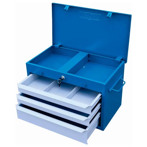 Caixa Gabinete G3AZ com 3 Gavetas Azul - Fercar