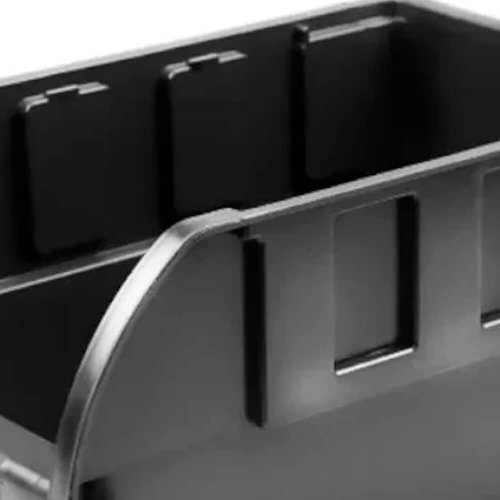 Caixa Plástica Porta Componentes Nº 3 Preta - Marcon
