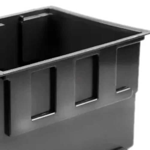 Caixa Plástica Porta Componentes Nº 3 Preta - Marcon