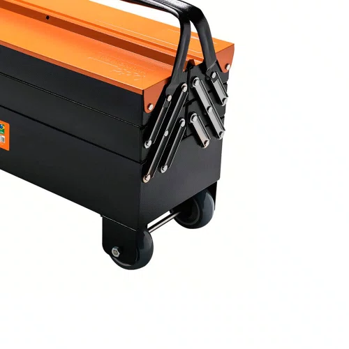 Caixa Sanfonada Cargobox com Rodas e Puxador com 5 Gavetas - Tramontina