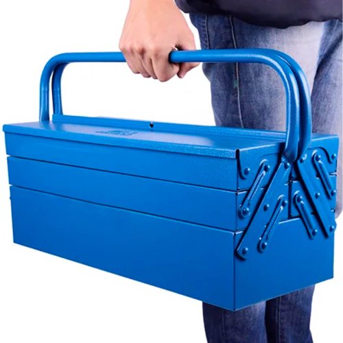 Caixa Sanfonada Reforçada com 5 Gavetas MOD.08 (50x20x21cm) - Fercar