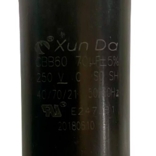 Capacitor 80 IF 250V para Lavadora HD585 - 93852950 - Karcher