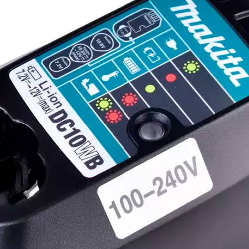 Carregador Bi-Volt 7,2v-12v DC10WB p/HP2014D - Makita 196964-5
