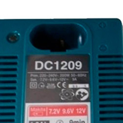 Carregador De Bateria 220v DC1209 7,2 A 12V - 192807-9 - Makita