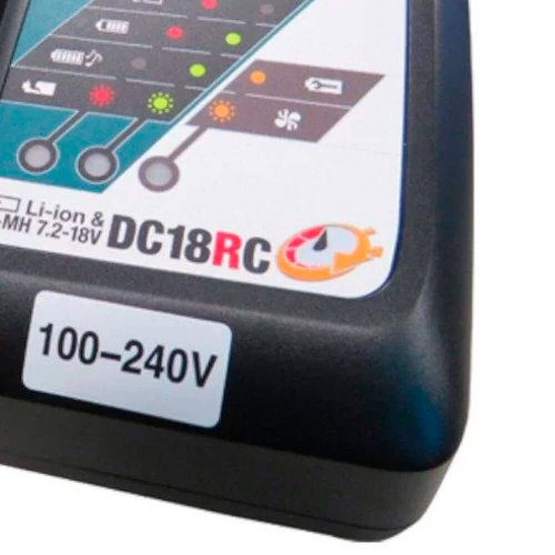 Carregador de Bateria DC18RC Bivolt - 197522-0 - Makita