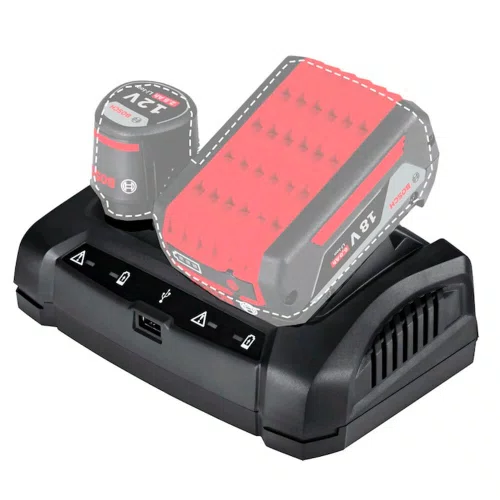 Carregador de Bateria Duplo 12V e 18V GAX 18V-30 - Bosch