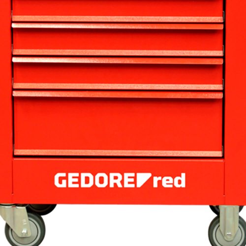 Carrinho Mecânico para Ferramentas Red Essencial 6 gavetas - Gedore