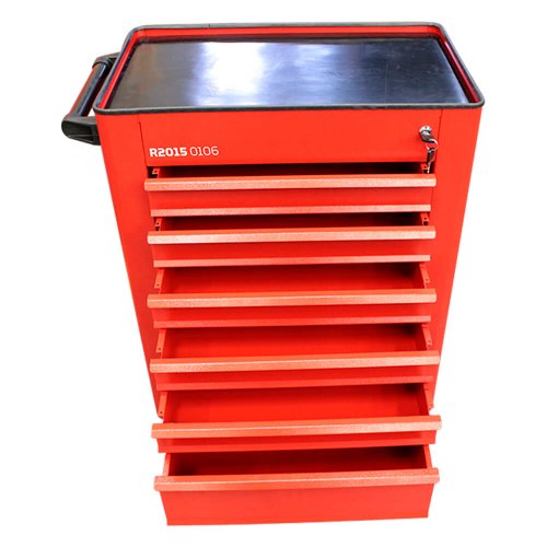 Carrinho Mecânico para Ferramentas Red Essencial 6 gavetas - Gedore
