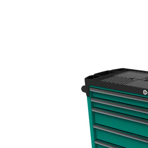 Carrinho para Ferramentas Verde com 5 gavetas - Sata