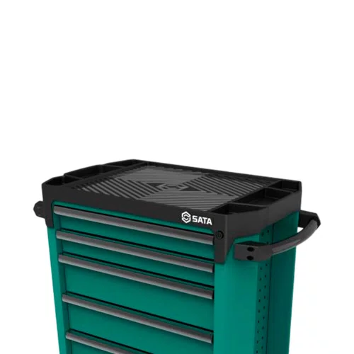 Carrinho para Ferramentas Verde com 5 gavetas - Sata