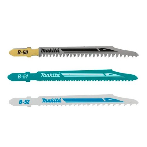 Cartela de Lâmina com 3 peças p/ Serra Tico Tico Madeira e Metal - Makita