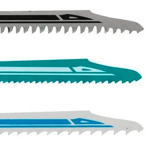 Cartela de Lâmina com 3 peças p/ Serra Tico Tico Madeira e Metal - Makita