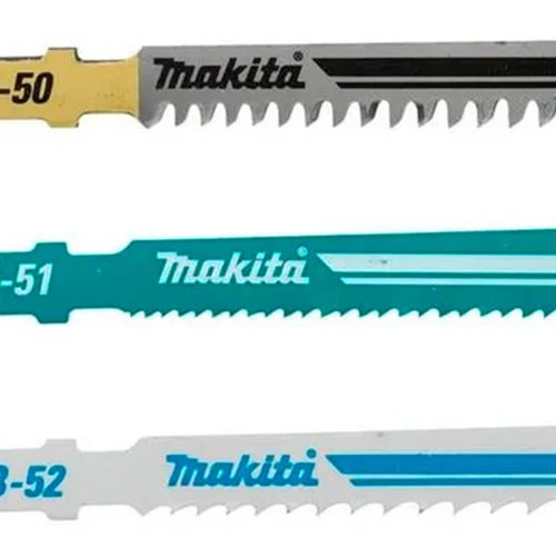 Cartela de Lâmina com 3 peças p/ Serra Tico Tico Madeira e Metal - Makita