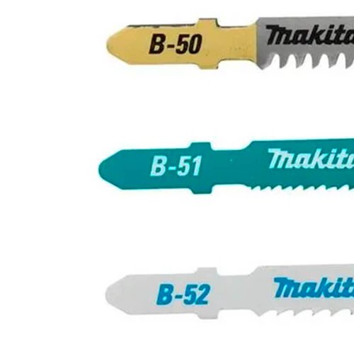 Cartela de Lâmina com 3 peças p/ Serra Tico Tico Madeira e Metal - Makita