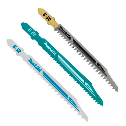 Cartela de Lâmina com 3 peças p/ Serra Tico Tico Madeira e Metal - Makita