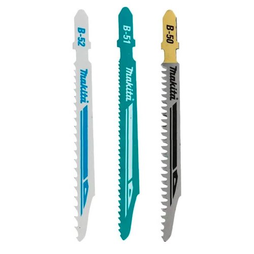 Cartela de Lâmina com 3 peças p/ Serra Tico Tico Madeira e Metal - Makita