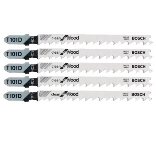 Cartela De Lâmina Tico Tico T-101D 5peças - 2608667307 - Bosch