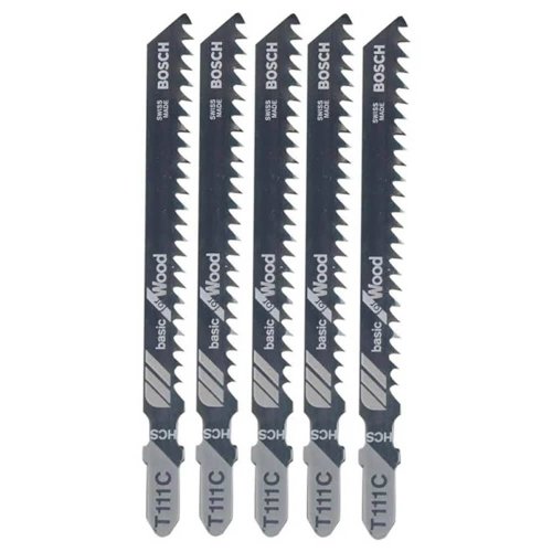Cartela De Lâmina Tico Tico T-111C (5 peças) - Bosch