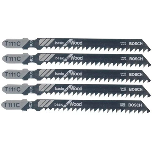 Cartela De Lâmina Tico Tico T-111C (5 peças) - Bosch