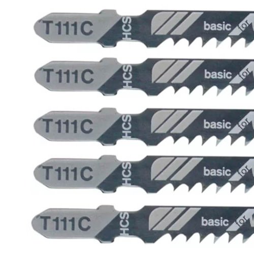 Cartela De Lâmina Tico Tico T-111C (5 peças) - Bosch
