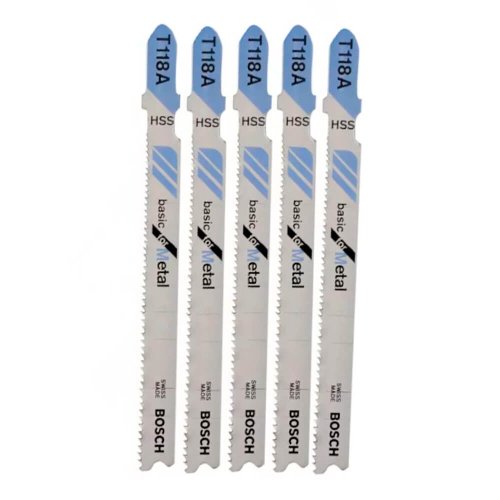 Cartela De Lâmina Tico Tico T-118A 5peças - Bosch