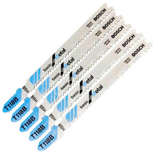 Cartela De Lâmina Tico Tico T-118G 5 peças - Bosch