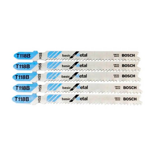 Cartela De Lâmina Tico Tico T-118G 5 peças - Bosch