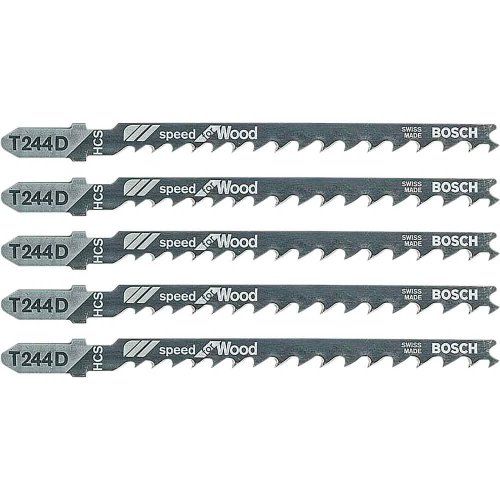 Cartela De Lâmina Tico Tico T-244D 5 peças - Bosch