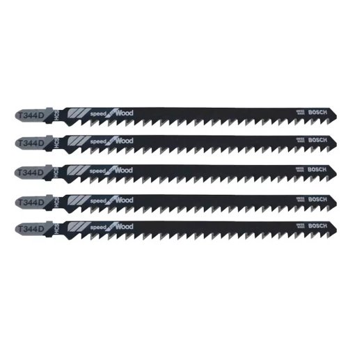 Cartela De Lâmina Tico Tico T-344D 5peças - Bosch