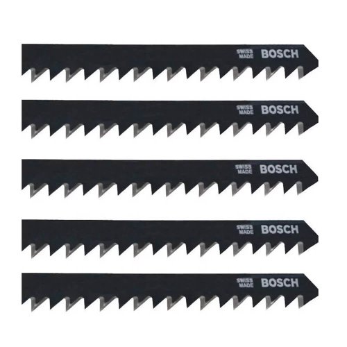 Cartela De Lâmina Tico Tico T-344D 5peças - Bosch