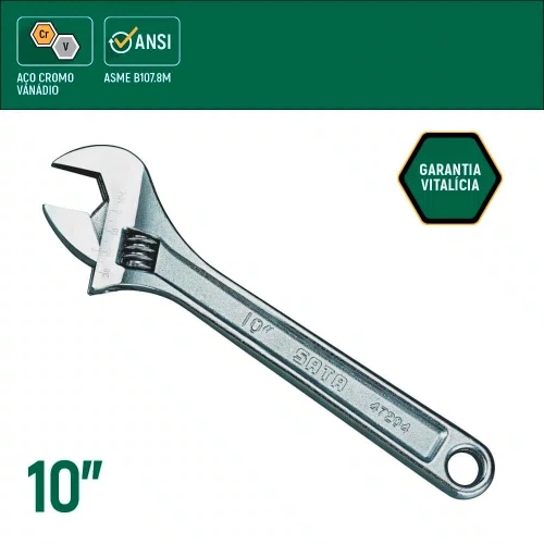 Chave Ajustável 10" - Sata