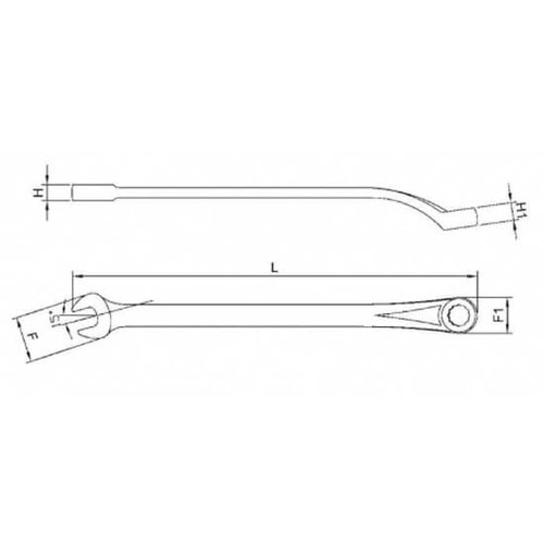 Chave Combinada 1.5/8" - 302523B - Belzer