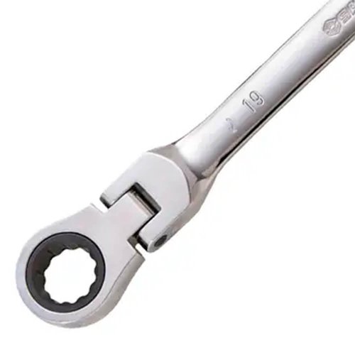 Chave Combinada Catraca Cabeça Flexível 19mm - Sata