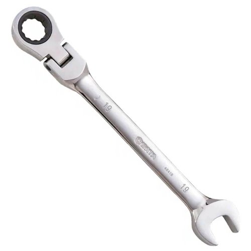 Chave Combinada Catraca Cabeça Flexível 19mm - Sata