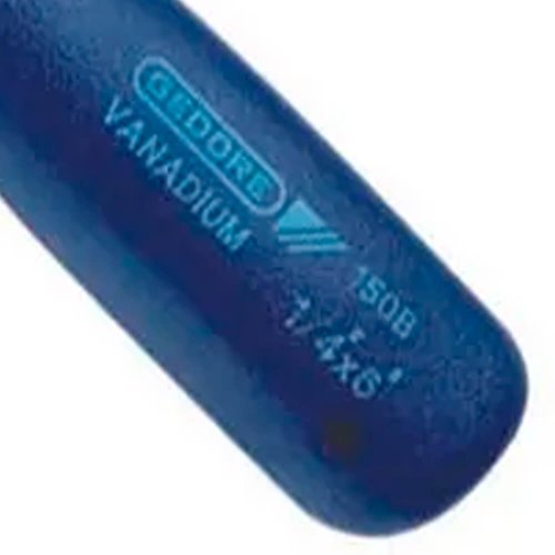 Chave de Fenda 1/8" x 6" Simples para Bornes Ref.: 150B - Gedore