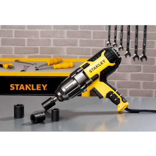 Chave de Impacto 1/2" 13mm 900W com Anel de Retenção - Stanley
