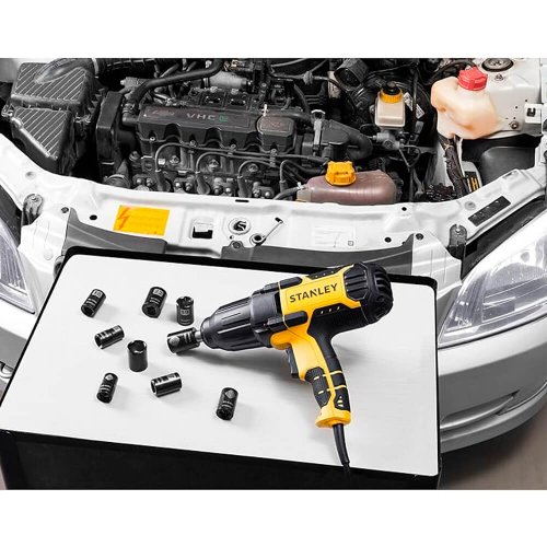 Chave de Impacto 1/2" 13mm 900W com Anel de Retenção - Stanley