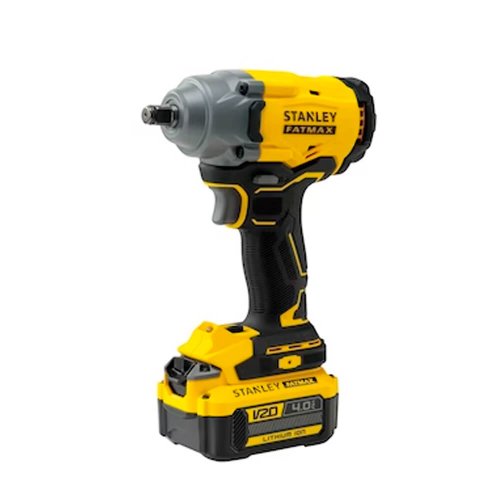 Chave de Impacto 1/2" 20V Stanley com 2 Baterias e Maleta